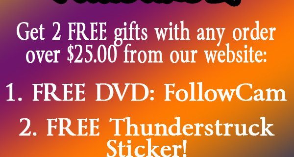 5 DAY SALE :: FREE DVDs AND STICKERS!